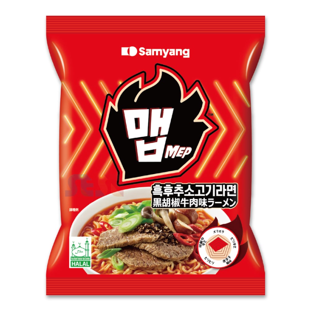 SAMYANG メップ 黒胡椒牛肉味 110g / メップテン 三洋 サムヤン MEP