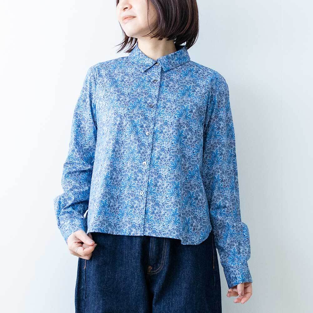 MidiUmi リバティプリントシャツ | LASQ store | ラスクストア