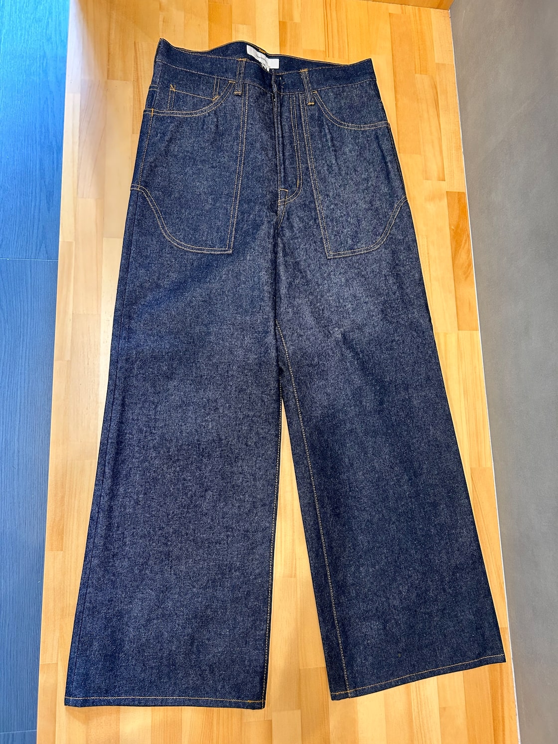 Sasquatchfabrix.】7PK DENIM PANTS INDIGO NAVY | Pay ID