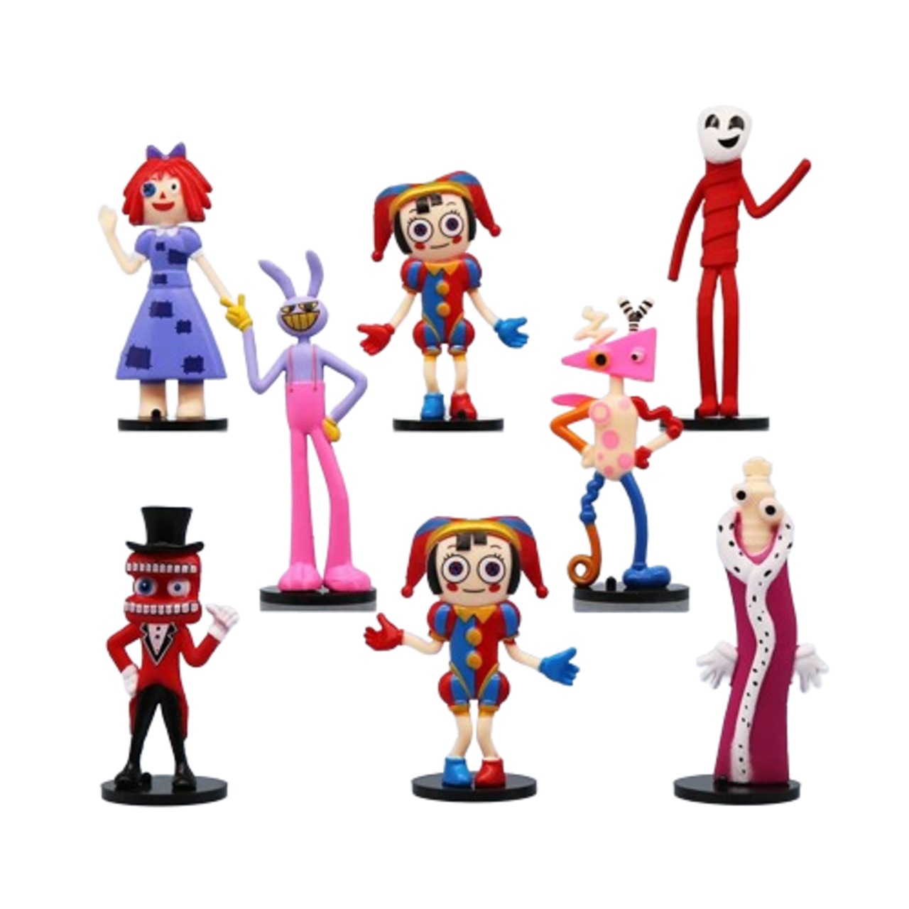 アメージングデジタルサーカス ファンメイドフィギュア 8体セット