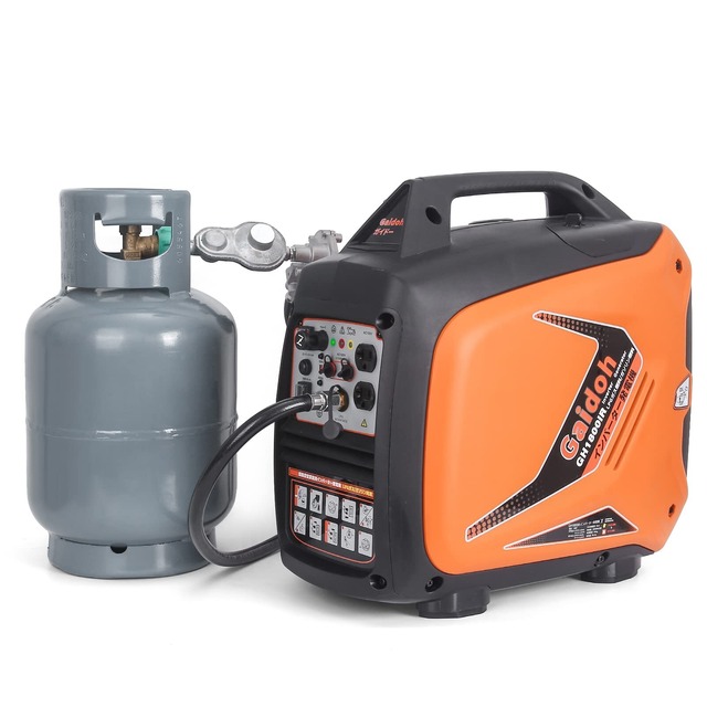 Lpガス ガソリンインバーター発電機 定格出力1 6kva 1 8kva Lpガス ガソリン両用 正弦波 防音型 高出力 軽量 静音 家庭用 プロパンガス発電機 ガソリン発電機 並列運転 50hz 60h切替 キャンプ 移動販売 建設作業 災害時に大活躍 Gaidoh