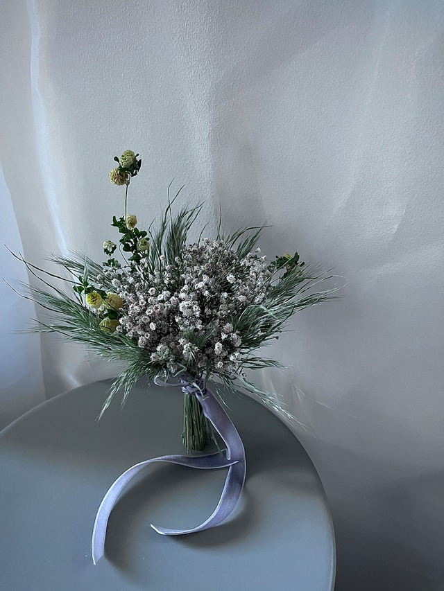 herbier  bouquet Gypsophila　ドライフラワーインテリア　ブーケ