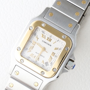 カルティエ サントスガルべ SM コンビ 自動巻き