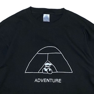 【ADVENTURE】POP●COPY × キャンジョ Short Sleeve Tee / ゆったりシルエット