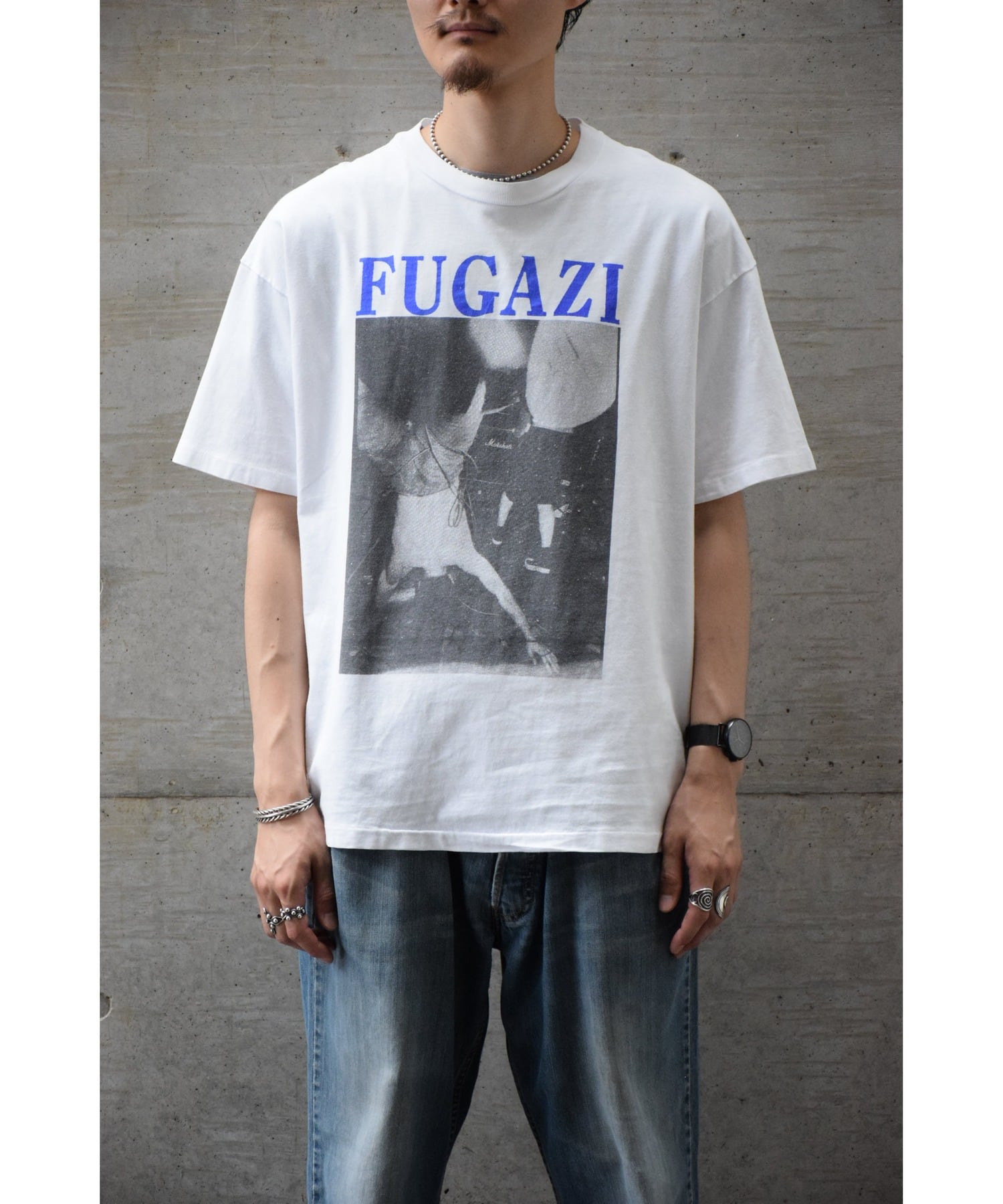 SPECIAL】90's USA製 FUGAZI バンドTシャツ メンズXL ホワイト