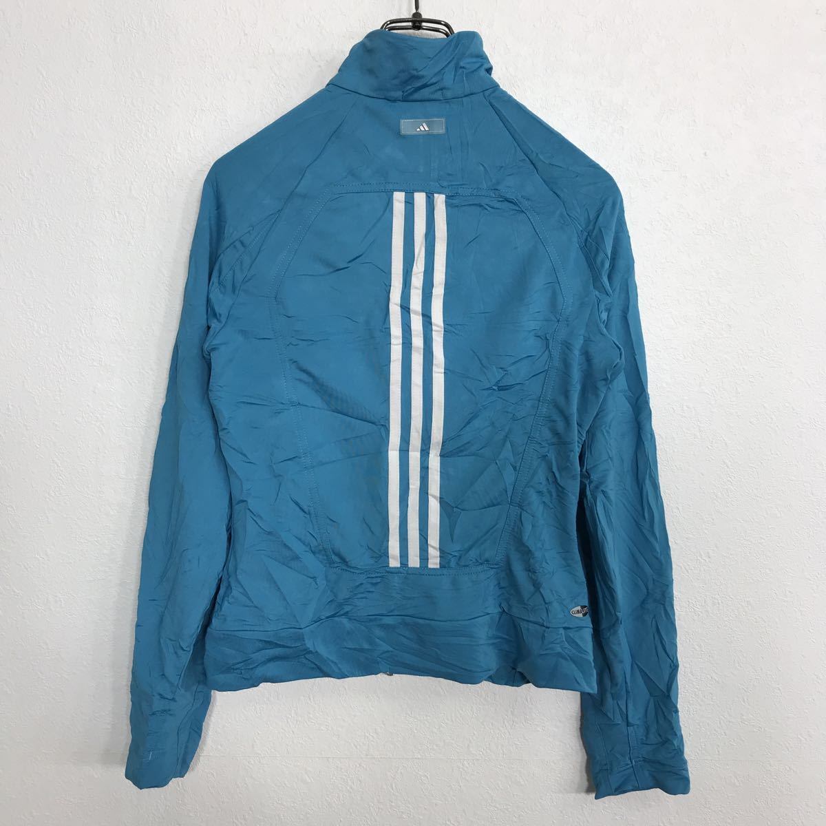 adidas ジャージ レディースS 水色 アディダス スポーツ ジップ adidas ジャージ レディースS 水色 アディダス スポーツ ジップ