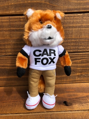 CAR FOX PLUSH DOLL CAR FAX/カーフォックス ぬいぐるみ カーファックス アメ車 キャラクター