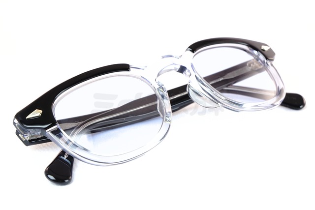 TART OPTICAL ARNEL クリア メガネ JD-04 Col.006 アセテート ウェリントン サーモント ブロー クラシカル 復刻 50年代モデル 日本製 タート オプティカル アーネル 鯖江 日本製 正規品-4枚目