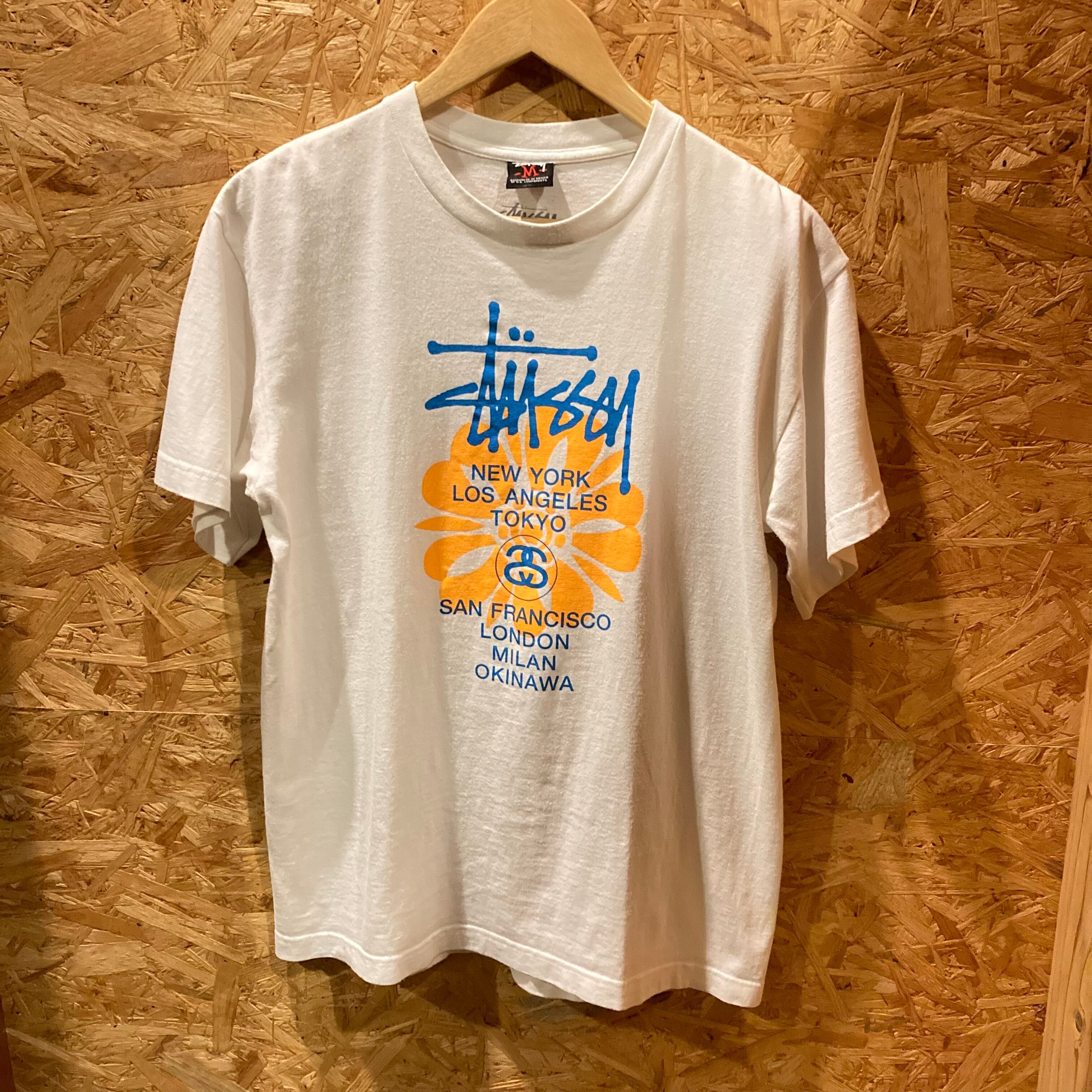 00's STUSSY 沖縄限定 Printed T-Shirts t-2138 | 古着屋MOTHER ROAD ...