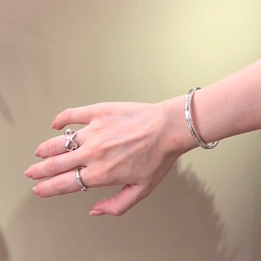TIFFANY & Co.】2803 ティファニー 1837 ナローカフ バングル SV925