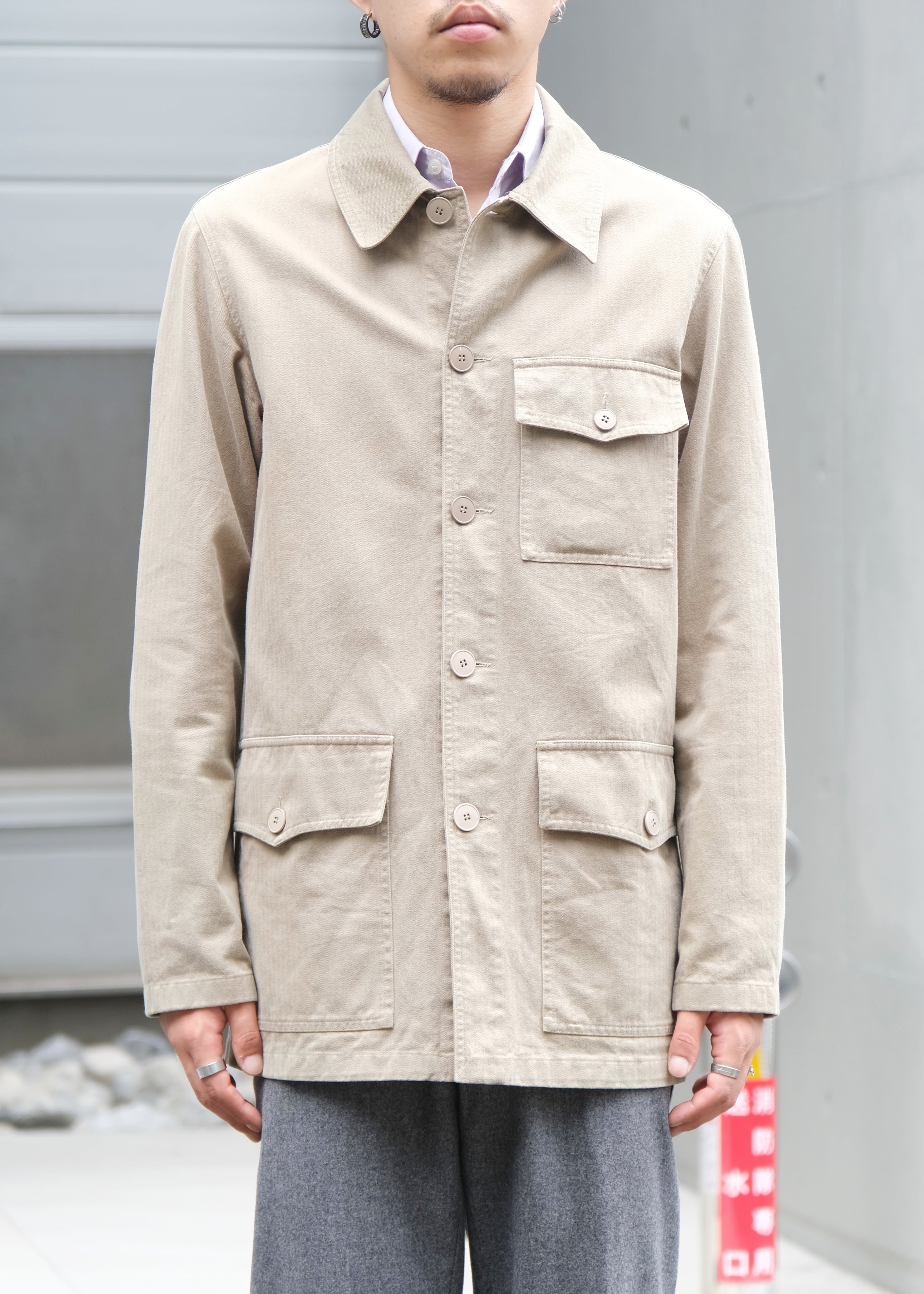 ジャケット・アウター 90'S agnes b. homme cotton jacket 90's agnes b. homme cotton field jacket | CETTEN