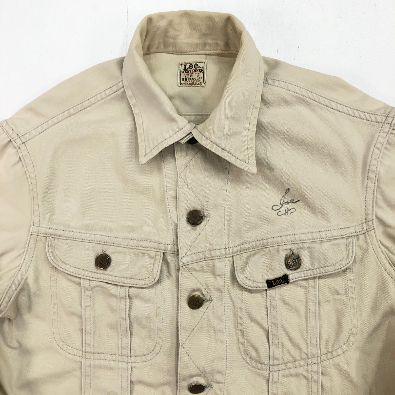 LEE リー 60-70年代 USA製 100-J WESTERNER ウエスターナー ユニオン