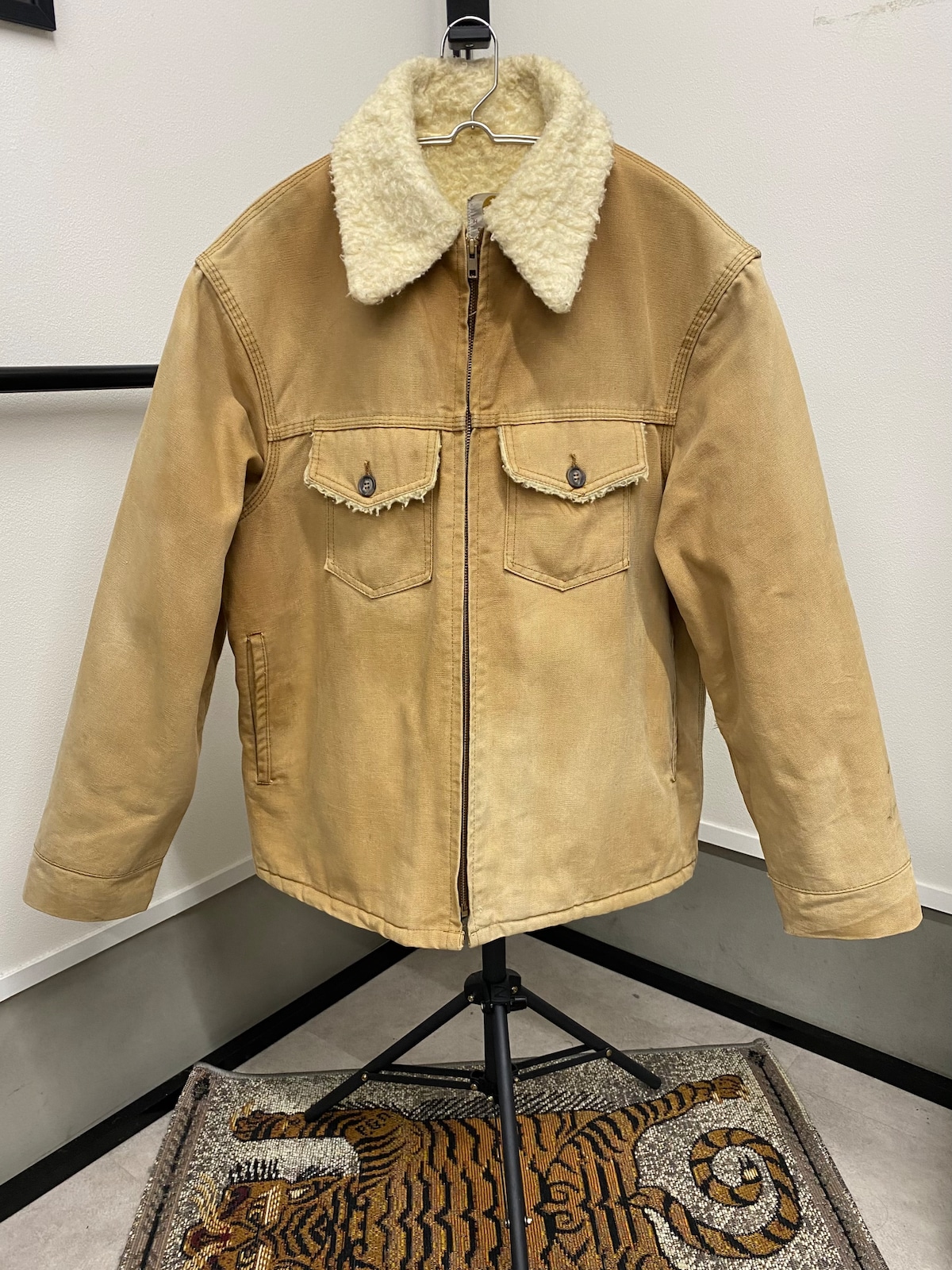 80-90sUSA Carhartt Duck Boa Jacket/L | ACIDHOUSE Vintage＆New 
