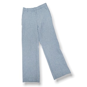1970s polyester flare pants | puzzle