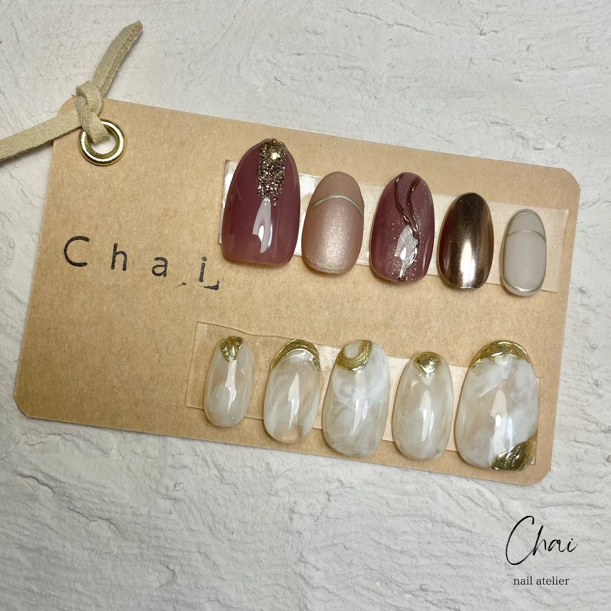 Chai nail tips No.11 nail atelier Chai
