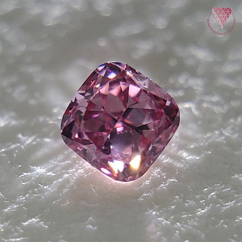 0.029 ct F.V.Pur.Pink VS1 天然 ピンク ダイヤモンド | DIAMOND EXCHANGE FEDERATION