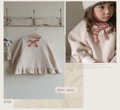 韓国子供服 / 26winter / puella FLO / エンナトレーナー / キッズ / 冬服 *90~140*