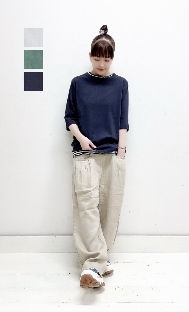 【HEAVENLY】Cotton Linen CS Wide PO / 2424174