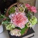 ♡Pink Peony〜芍薬Arrangement♡八重咲クリスマスローズ