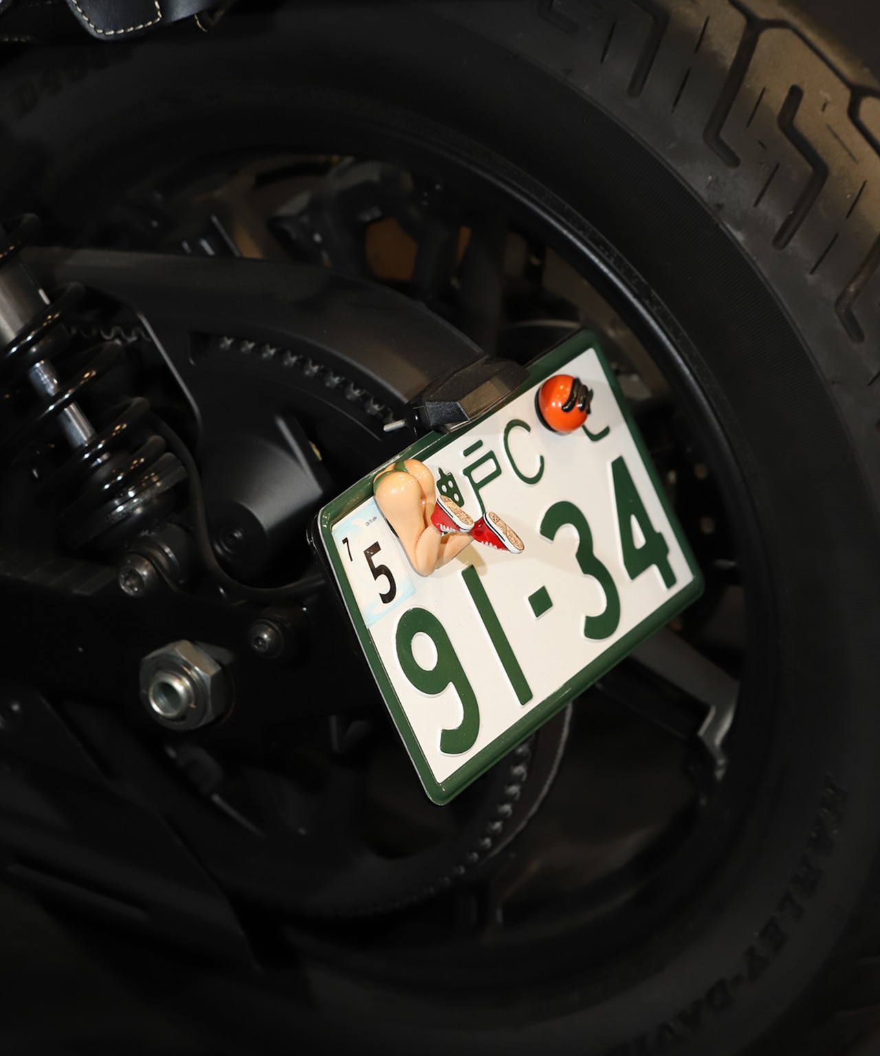 LOVELYPINS NumberBolt /Skater Girl - レッド