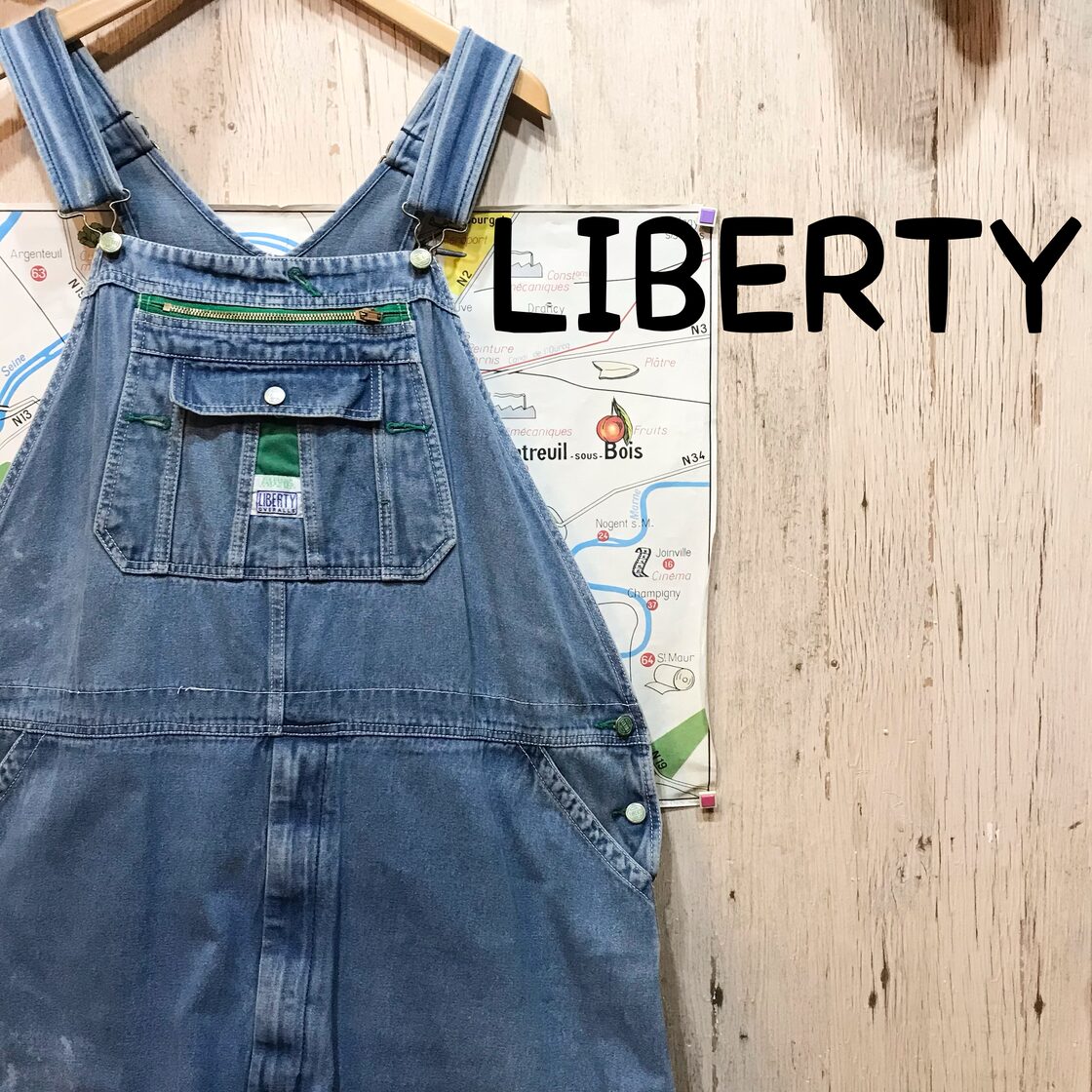 LIBERTY リバティ オーバーオール w50 古着 (1148) | Pay ID
