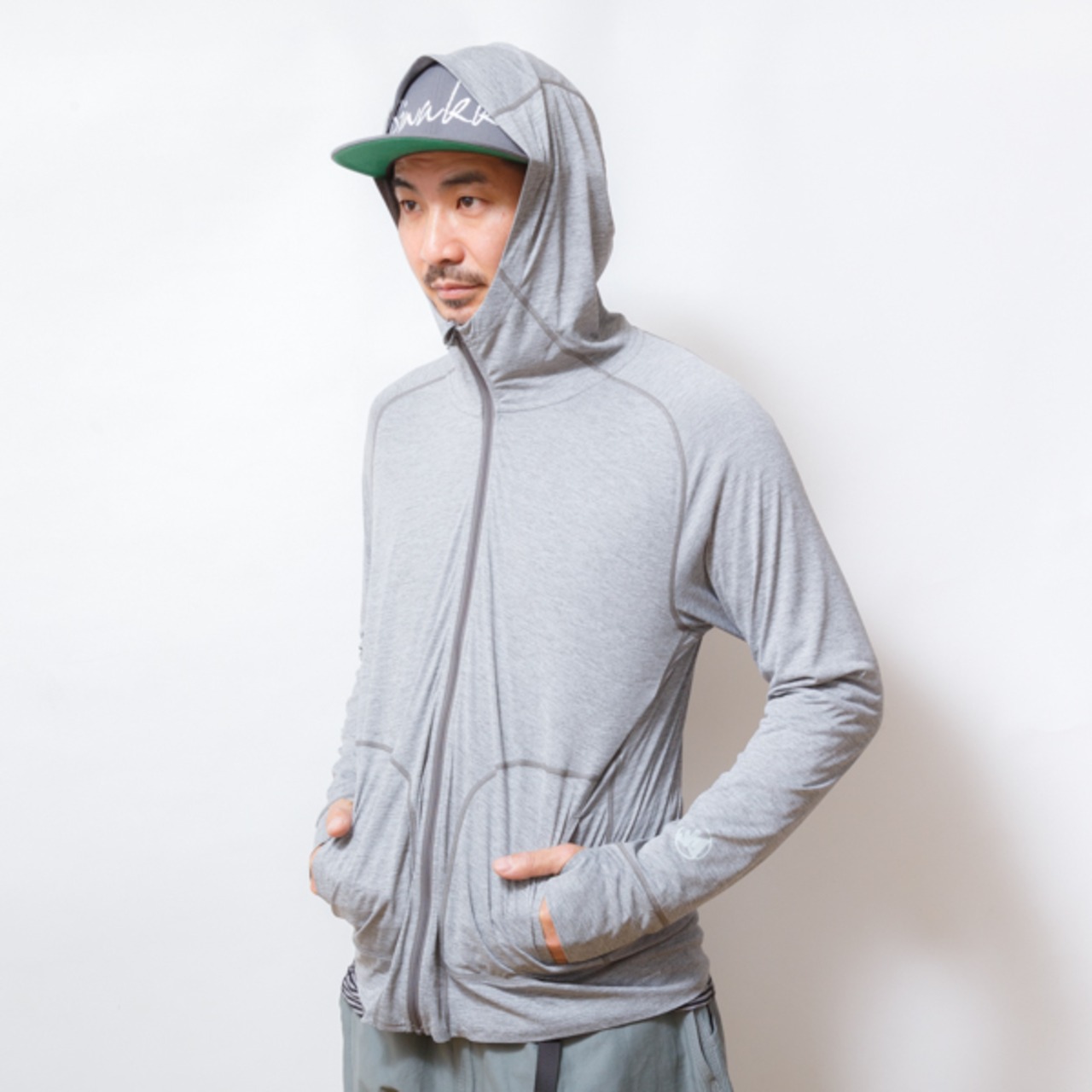 HARVESTA!HABICOL!! × FOX FIRE / SCORON HOODY / GRAY / ハーベスタ!ハビコル!! / 防虫パーカー / グレー