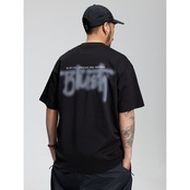 バックペイントプリントTシャツ A4199