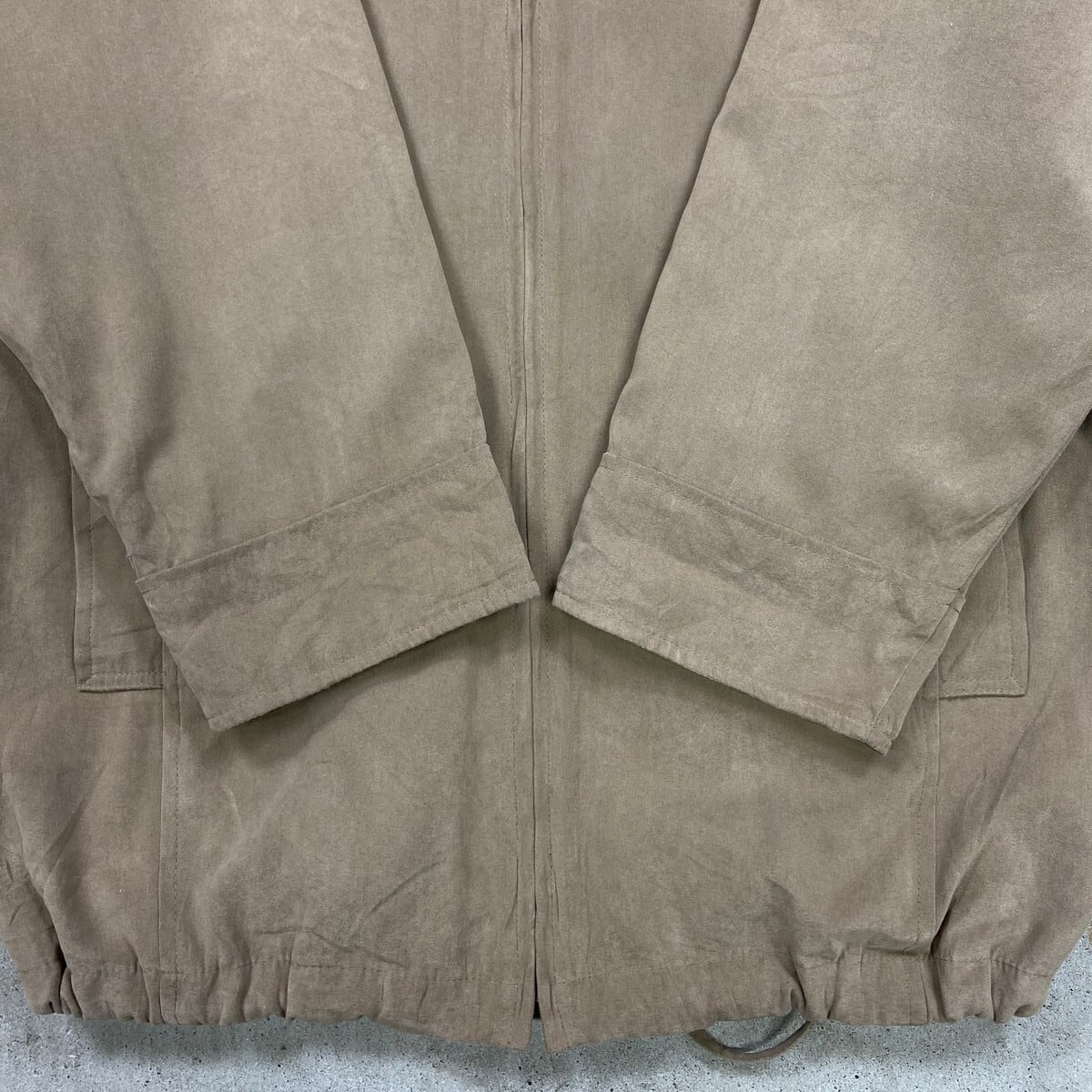 90年代 LONDON FOG ロンドンフォグ フェイクスエード フーデッド