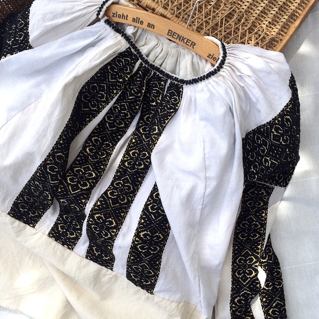 Romanian embroidery blouse