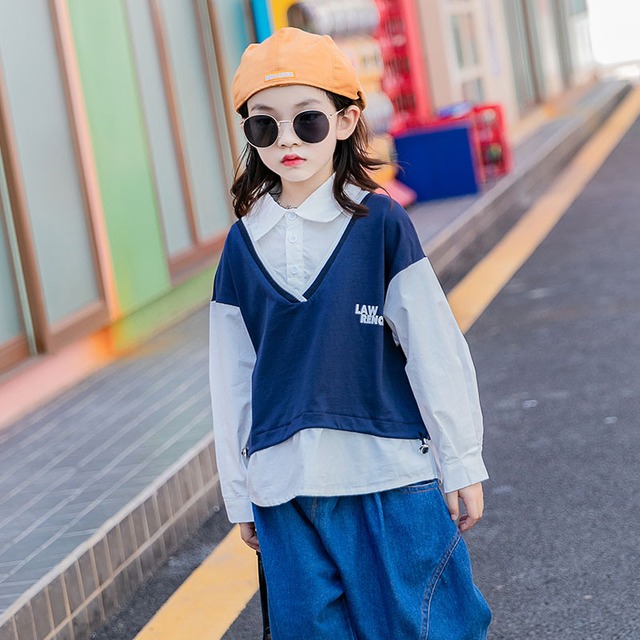 シャツスプリングオータムスタイルトップス 春物 秋物 キッズ トレンディボーイ12871627076