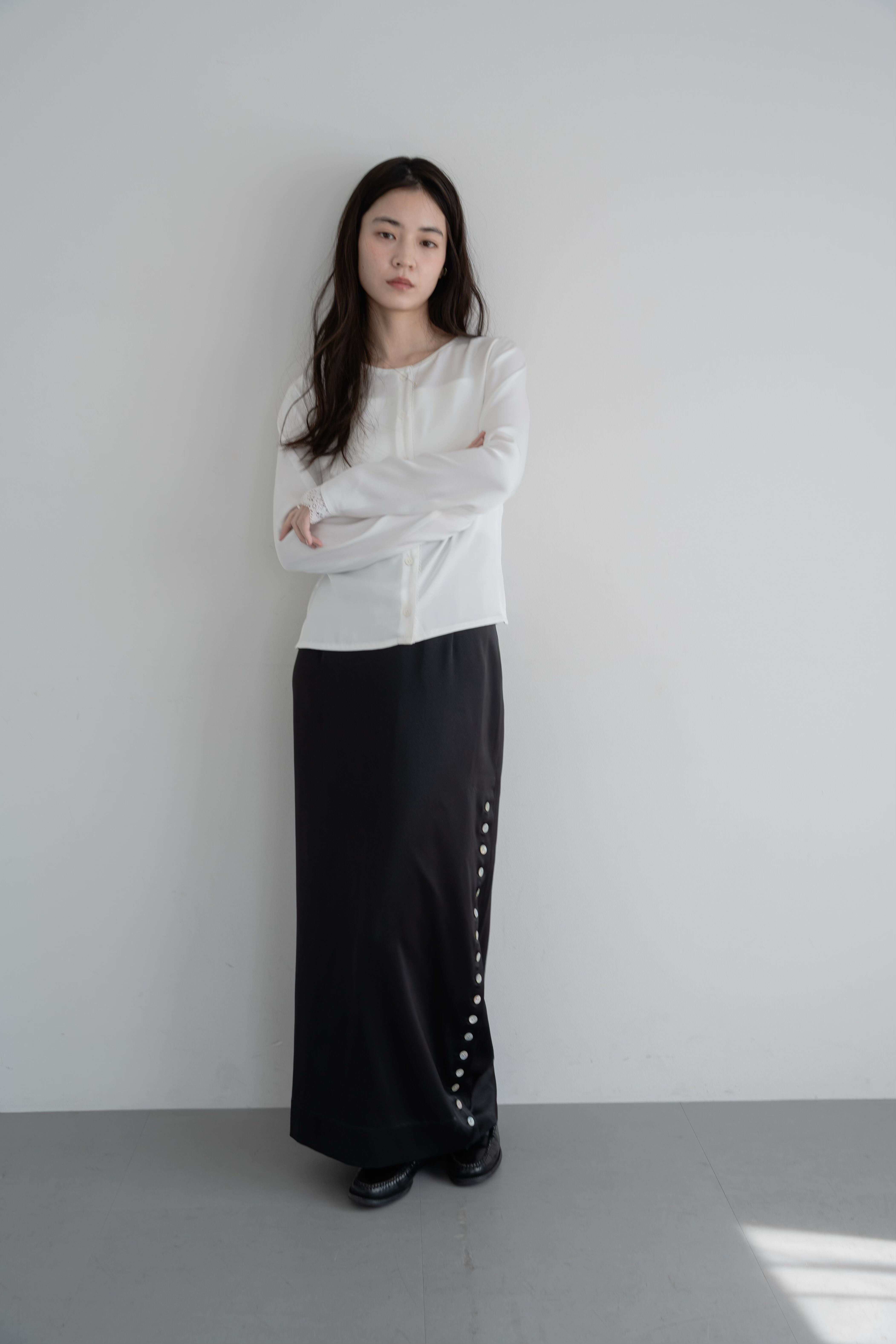 lace satin blouse | philme