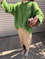 【新作5％OFF・3日間】Over-fit Huwa-Huwa Knit_6colors