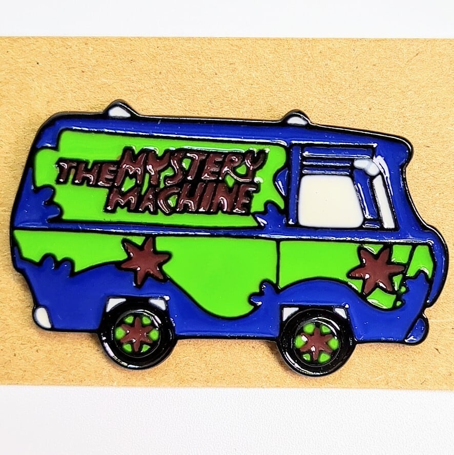 送料無料！ ★ピンズ PINS★ピンバッジ 【ミステリーマシーン/スクービードゥ （SCOOBY-DOO/MYSTERY MACHINE）】 〚アメリカン雑貨 アメトイ〛