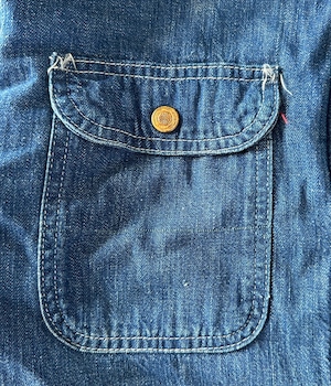 -BIG BEN by Wrangler- Vintage 70s 50 Chore Jacket Made in USA