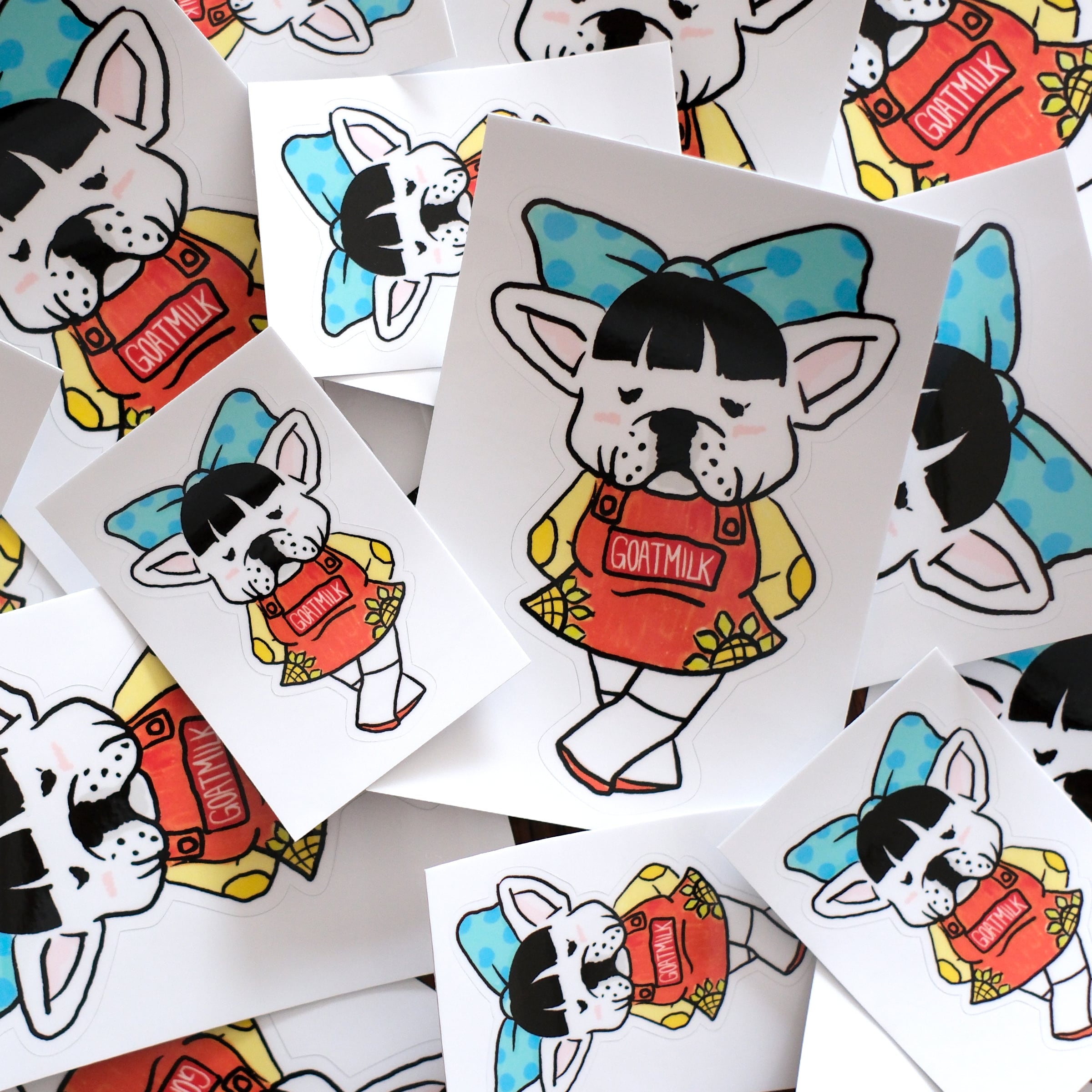 【shiwaco】MU-CHAN STICKER Sサイズ & Lサイズ SET