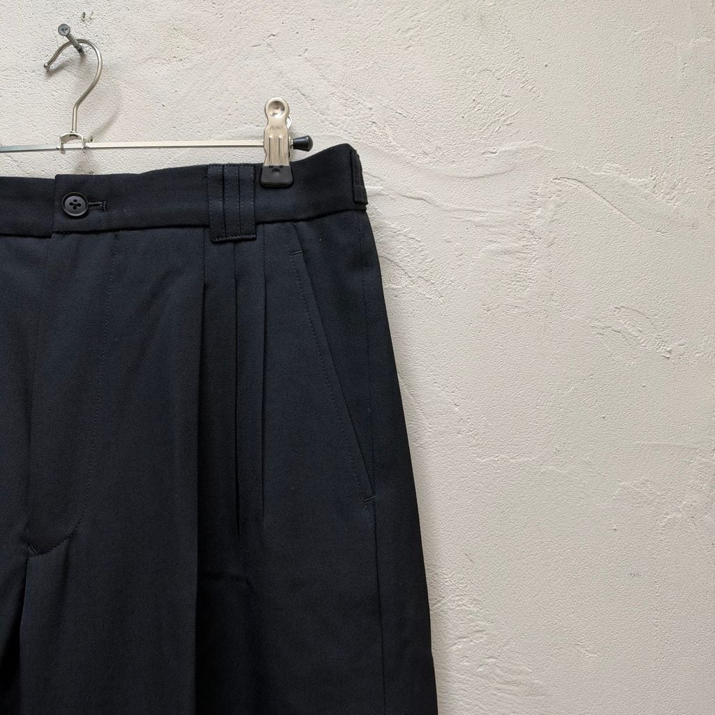 YOKE ヨーク 26SS 3pleated Wide-leg Trousers ワイドパンツ