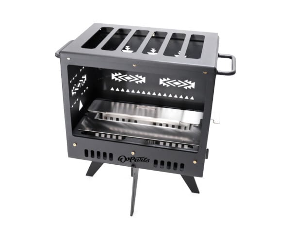 CAMP OOPARTS キャンプオーパーツ　TENT暖炉　テント暖炉 キャンプオーパーツのテント暖炉がリニューアル!! 設置がより