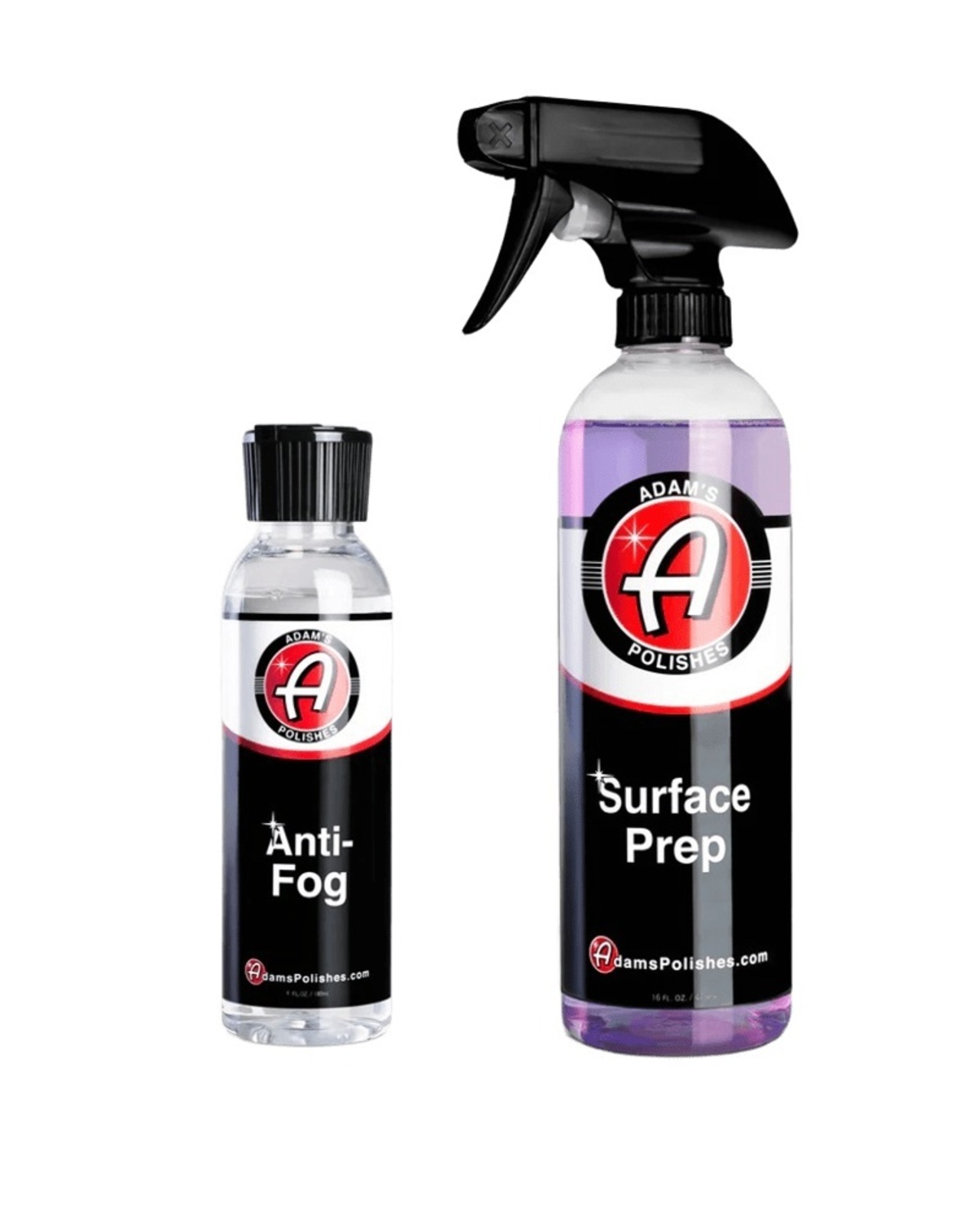 アダムスポリッシュ Adam's ANTI-FOG  ＆ Adam's Surface Prep 16oz セット