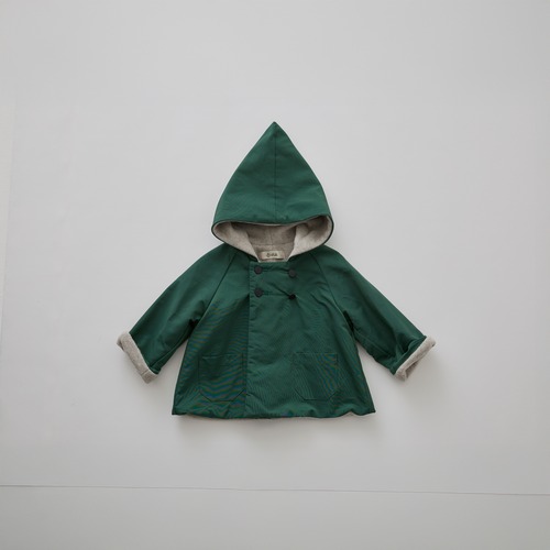 eLfinFolk(エルフィンフォルク)/ elf coat / green / 110,120,130cm