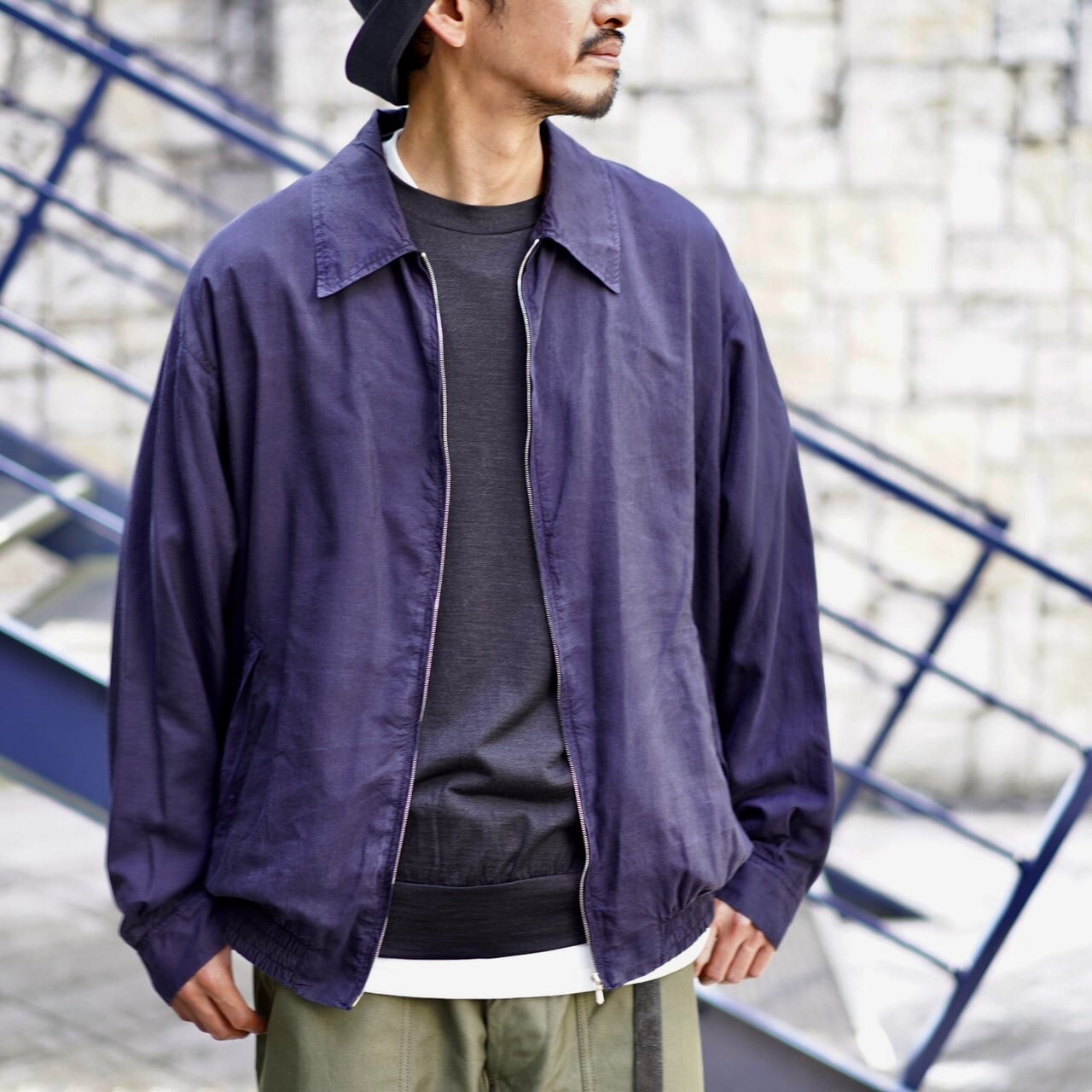 comoli コモリ　シルクスイングトップ　3 22aw