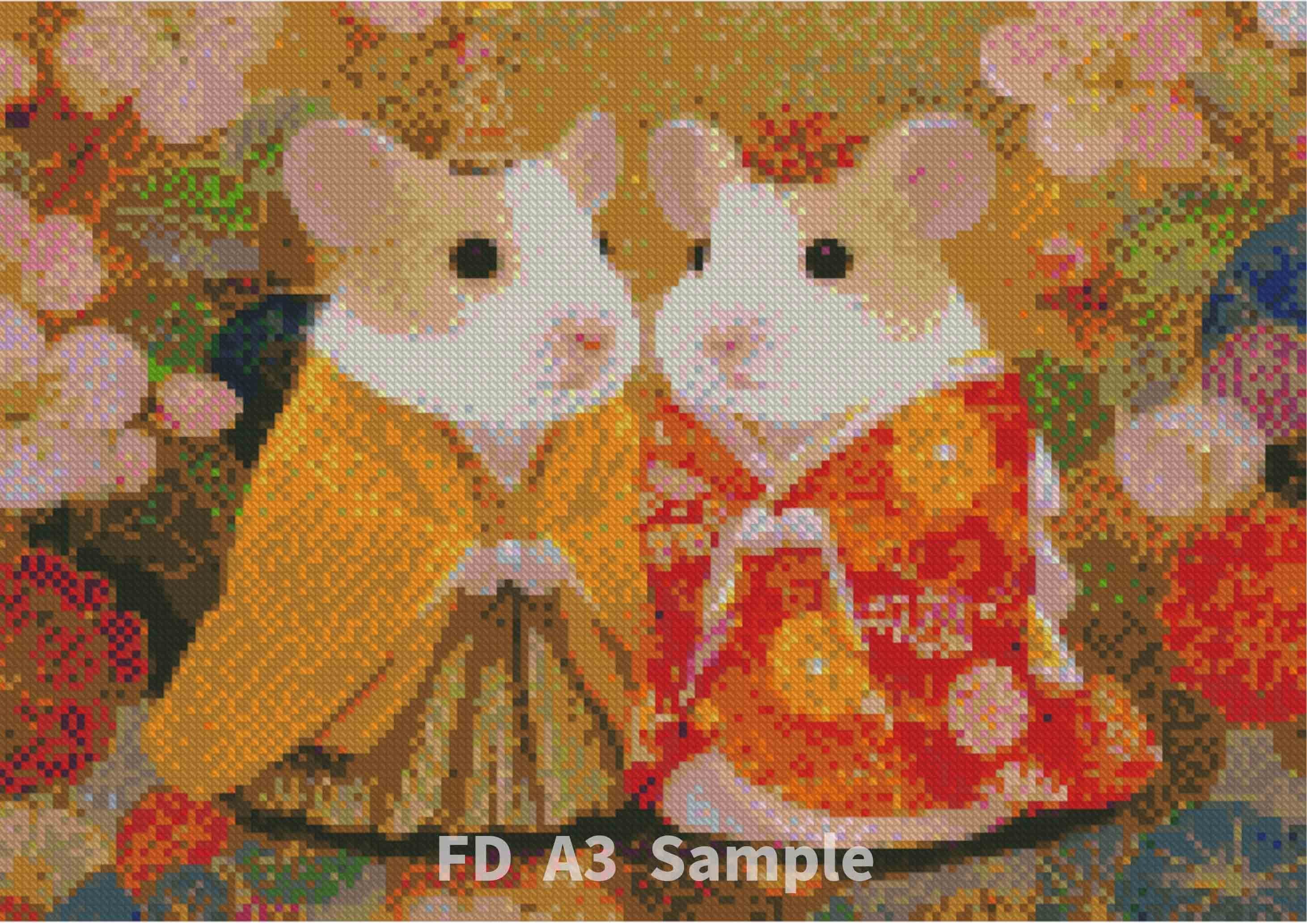 季節のDA A3 雛祭 ハムスターver. (通常/フルAB/フル樹脂AB/フルFD