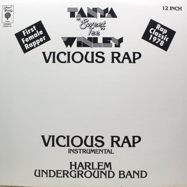 Tanya Winley / Harlem Underground Band / Vicious Rap [12X45-6] - 画像2