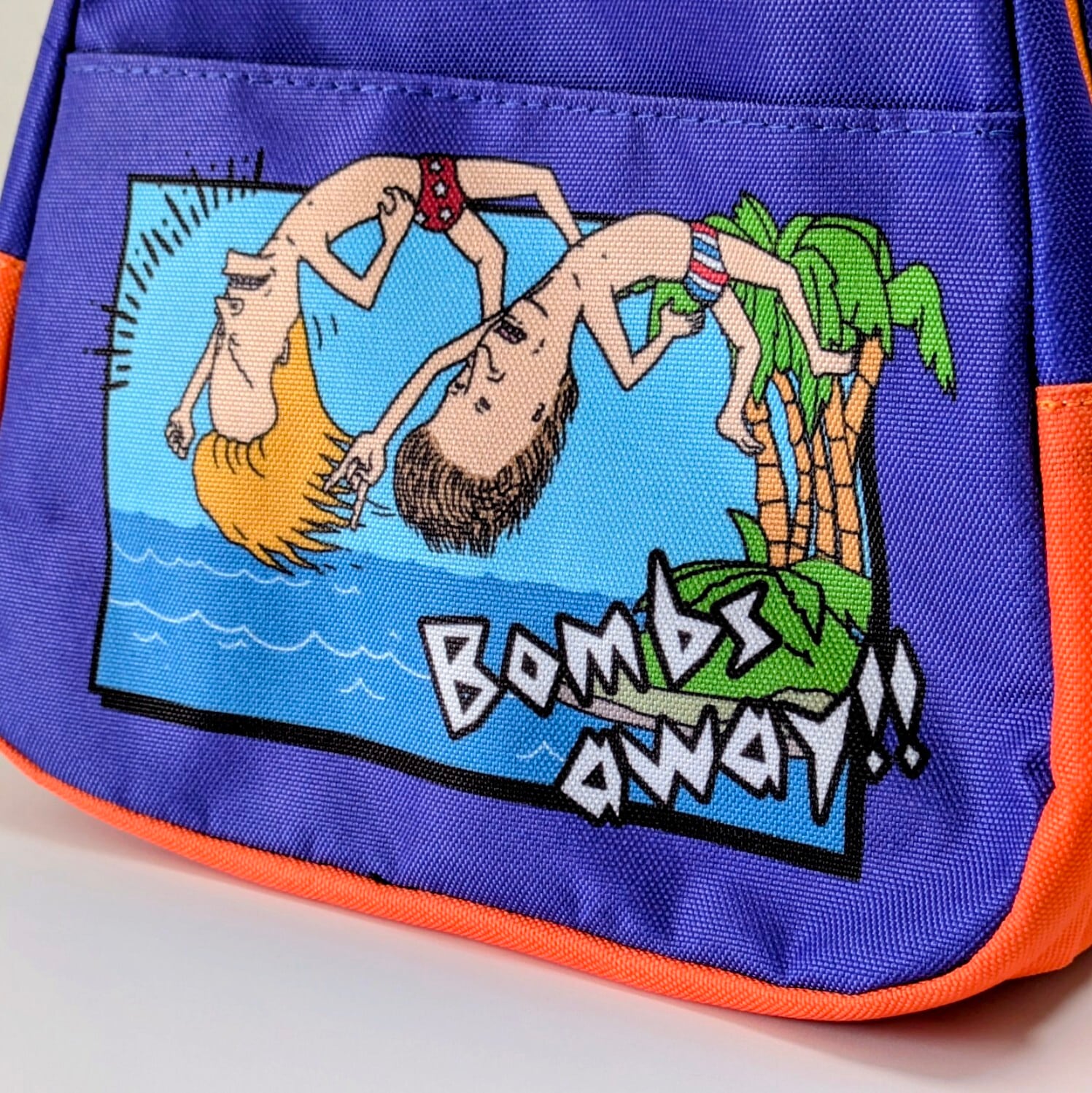 【 Lunch Bag / ランチバッグ 】Beavis and Butt-Head（ ビーバス・アンド・バットヘッド ） / お弁当箱入れ〚アメリカン雑貨 アメトイ〛