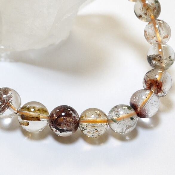 413 MIXガーデンクォーツ9～9.5mm | Angel☆Stone