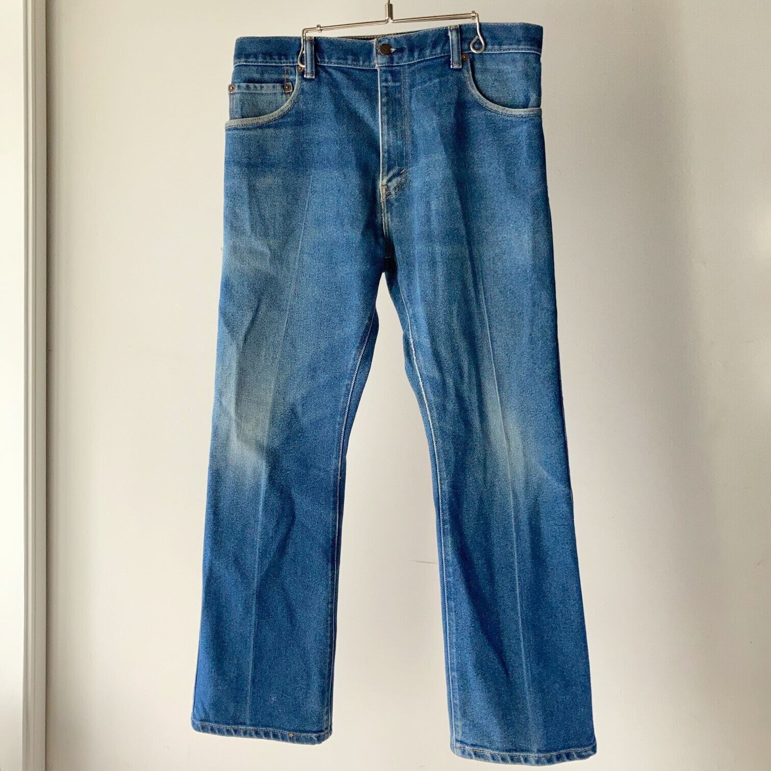 Levis 517 ブーツカット濃紺デニムパンツ W34 L29【0115A81 ...