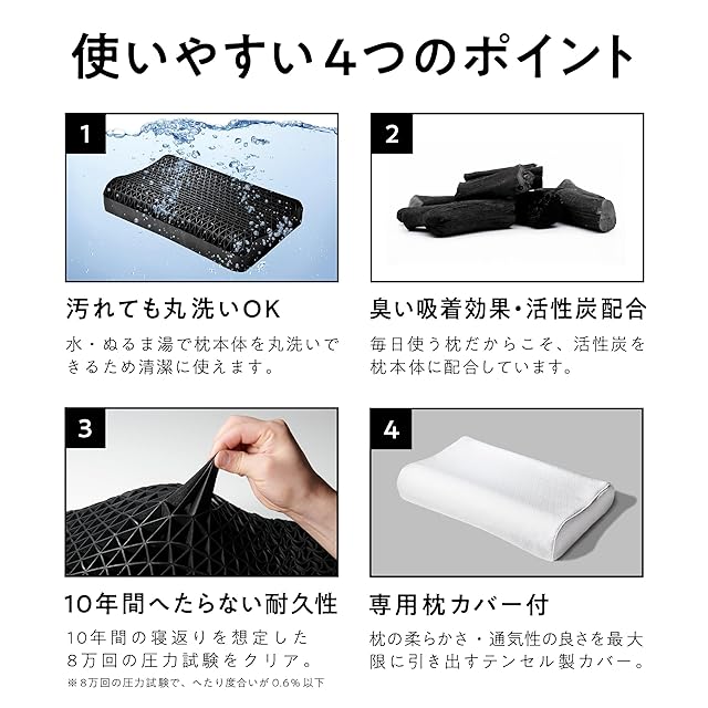 ヒツジのいらない枕 テンセル枕カバー付 まくら 低反発 高反発 丸洗いOK 安眠 Amazon.co.jp: ヒツジのいらない枕 テンセル枕カバー付 まくら 低反発
