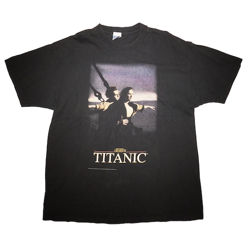 【XL相当】Titanic 1998 Dicaprio Winslet ヴィンテージTシャツ / タイタニック