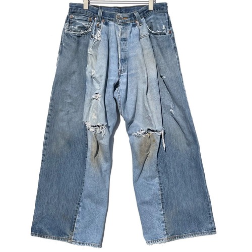 Pimpstick [pimpstick] Levis remake wide pants [Levis 501] W-33