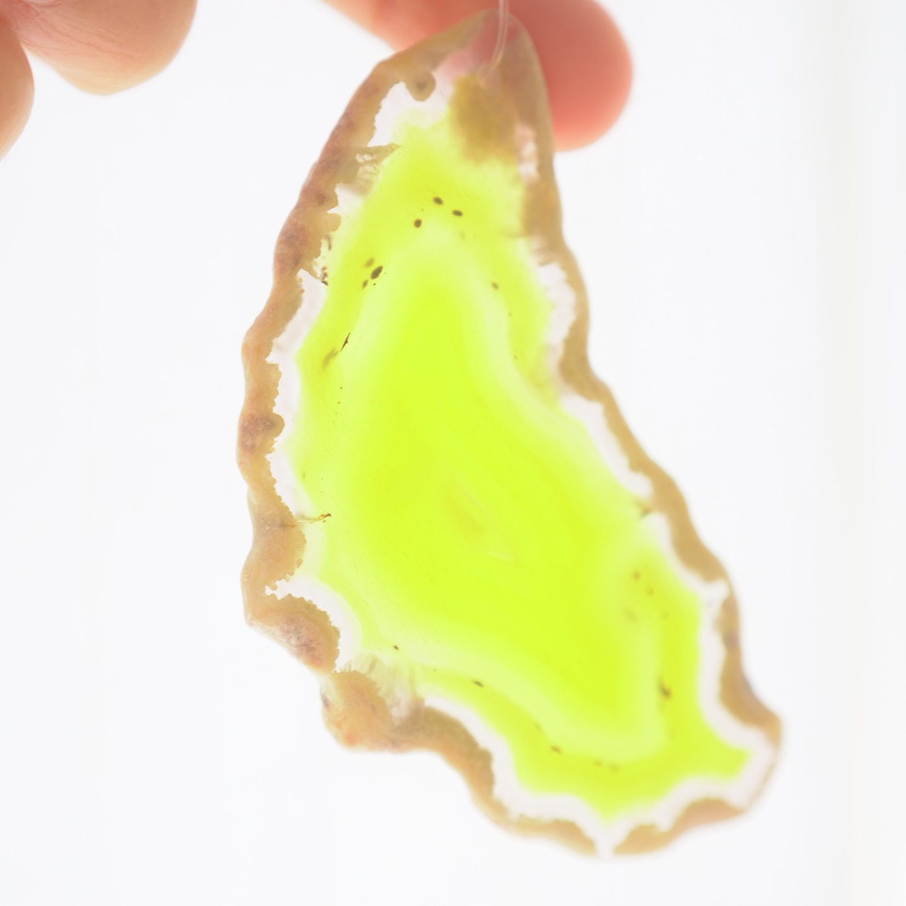 Summer Beach 06 - アゲートヒーリングチャイム / Agate Sun Catcher Wind Chime 453