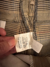 1980's MADELEINE Vintage West Germany チェックスラックスパンツ